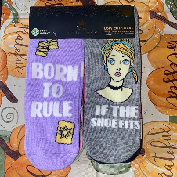 Disney Accessories - Disney Princess 10 pair low cut socks